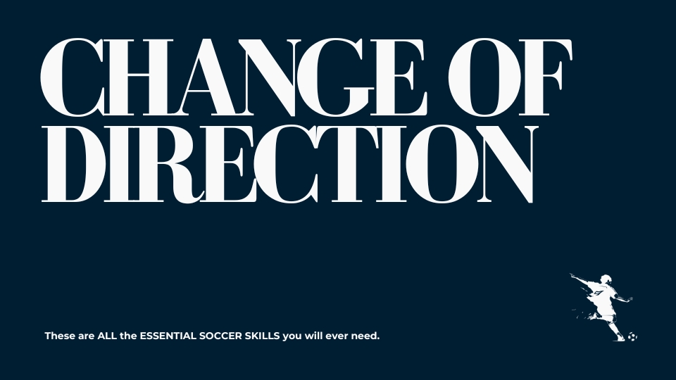 Change of Direction text graphic.