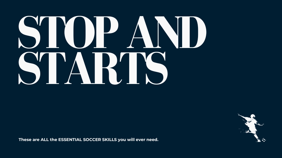 Stop and Starts text graphic.