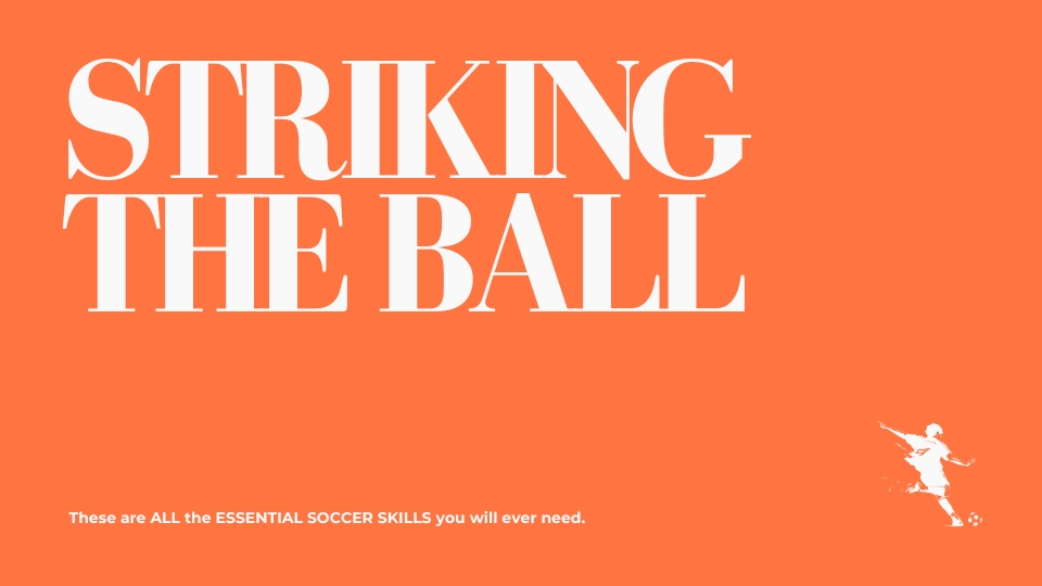Striking the Ball text graphic.
